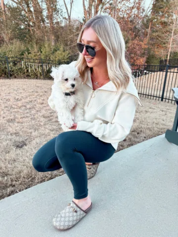 My favorite half zip is 40% OFF and would make the perfect luxe Christmas gift! 