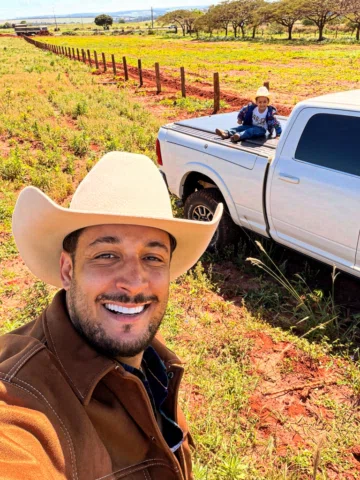 Manhã maravilhosa Hoje com meu Cowboy 
HARAS BARRETTÃO