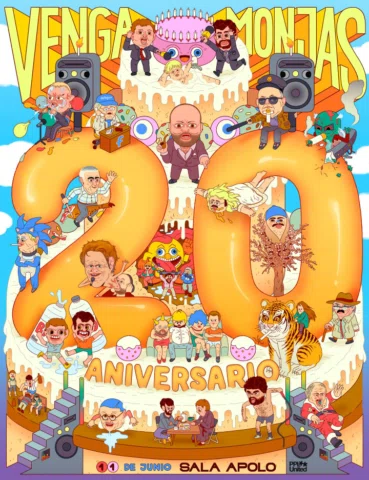 20 AÑOS 🎂 MEGA SHOW CON TODA LA PANDILLA - 11 JUNIO - SALA APOLO📍
Entradas ya 
