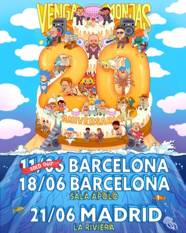 NUEVA FECHA EN BCN + FECHA EN MADRID 🙊🙊 QUE NADIE SE QUEDE SIN SU BOLETEO. Mañ