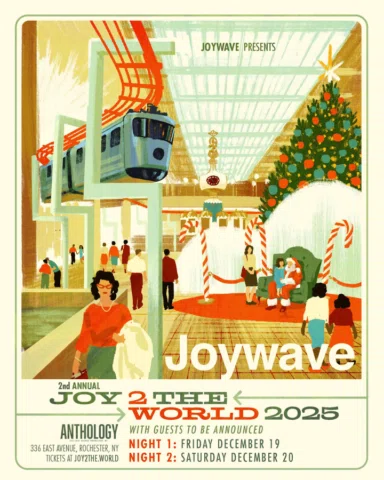 ROCHESTER - We are pleased to announce that JOY 2 THE WORLD is RETURNING for 202