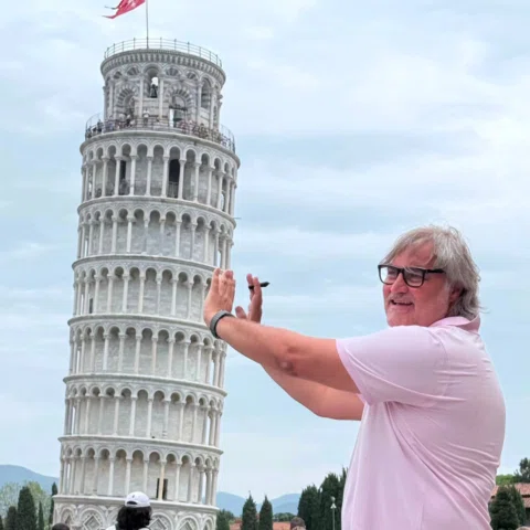 Ho sempre scelto l'originalità, lo sapete. E così, di fronte a quella torre pend