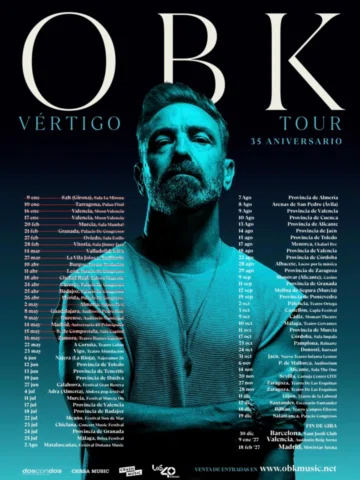 💥ACTUALIZACIÓN FECHAS VÉRTIGO TOUR!!
Aquí teneis las fechas actualizadas de la 