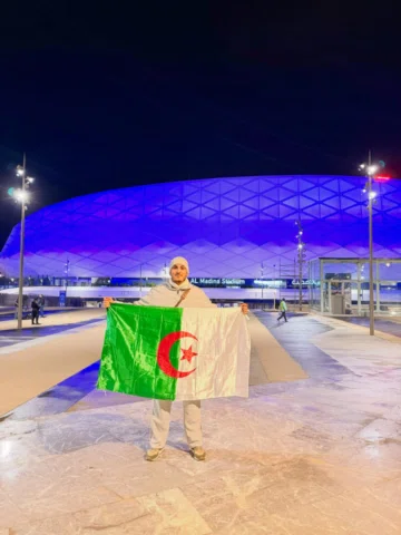 اول يوم في كأس افريقيا ❤️ يوم خيالي عشنا فيه اجواء جد جميلة 🇲🇦🇩🇿