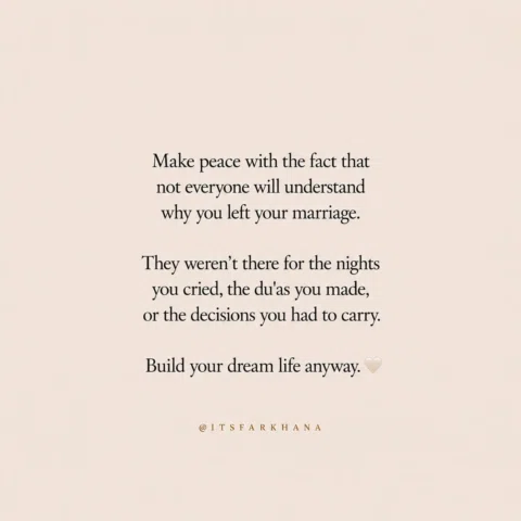 One of the hardest parts about divorce isn't starting again it's carrying the we
