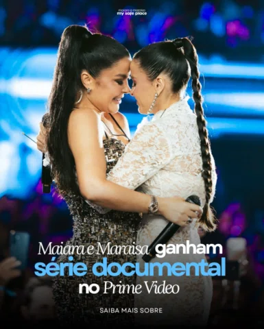 Maiara e Maraisa ganham série documental no Prime Video! As gravações já começar