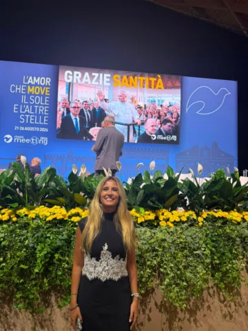 La mia prima volta al Meeting di Rimini è stata un’emozione enorme, resa special