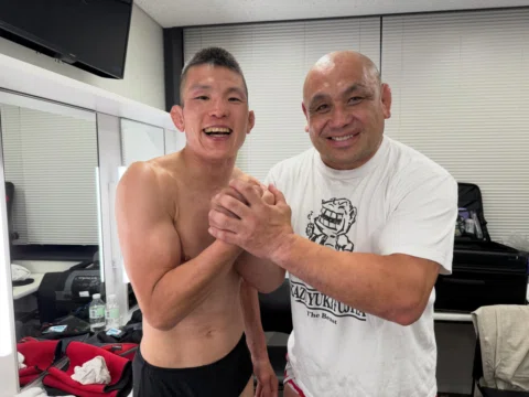 藤田和之さん　今も憧れです。ずっとかっこよくて優しい先輩というかお父さんみたいな存在。