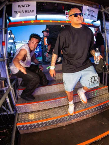 from the backstage to the mainstage, last slide some good news ⚡️⚡️ @djchuckie