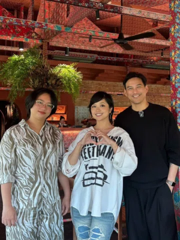 Great to finally meet in person, powerhouse Vietnamese singer, @suni0609! So hap