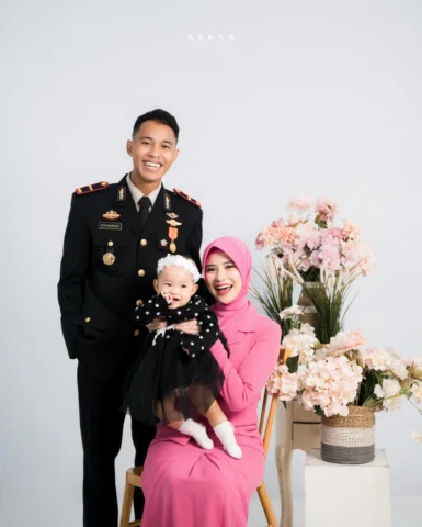 Selamat atas kenaikan pangkat satu tingkat lebih tinggi papi🫶 Terima kasih @ask