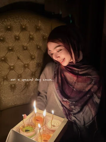 it feels so scary getting old, but grateful as always✨