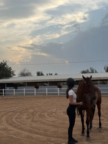 الخَيْلُ مَعْقُودٌ فِي نَوَاصِيهَا الخَيْرُ ❤️ Horseback riding has been my litt