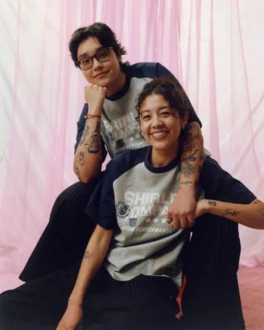 Tamara y yo para @shirley.company celebrando 2 años y 11 meses en el mes 2 día 1