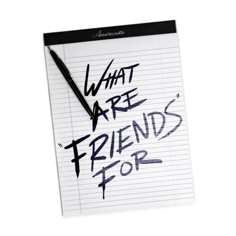 What Are “Friends” For? New single and video available on all streaming platform