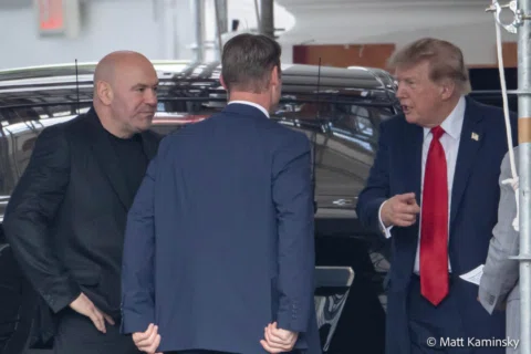 President Donald Trump returned to the White House Sunday following the Freedom 
