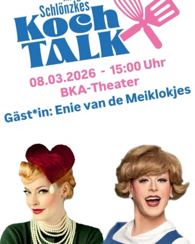 Margot Schlönzkes KochTalk – Gäst*in: Enie van de Meiklokjes

8.⁠ ⁠März 2026 · I