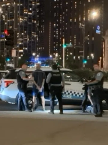 In case you missed it, I was arrested and taken to jail last night during my str