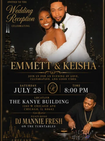 We doin it real big in the name of love in the Windy City! It’s goin down chit t