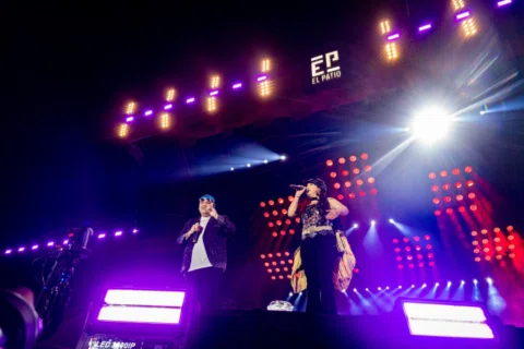 @candu_dominguez y @gsonymusic brillaron en el escenario de la @fiestanacionalde
