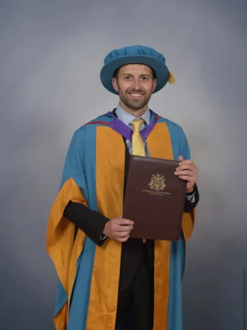 Incredibly proud to receive an honorary degree from such a prestigious universit