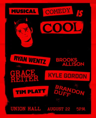 UNION HALL SATURDAY AUGUST 22 5PM
