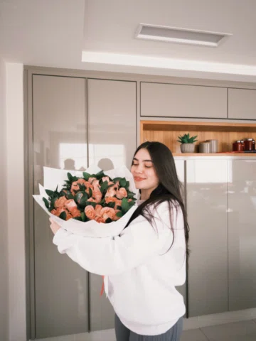 rosas cor de rosa