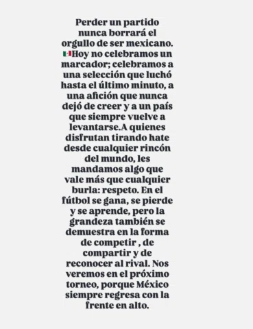 Nos podrán ganar un partido… pero jamás nos van a quitar el orgullo de decir: ¡S