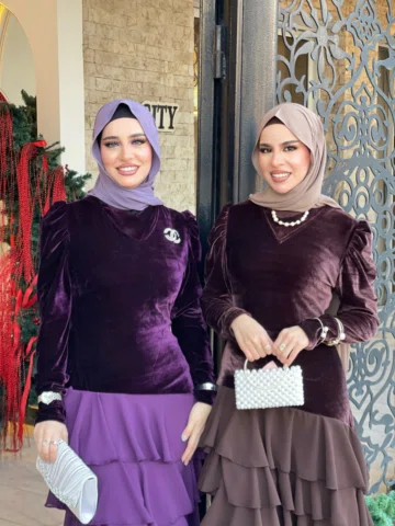 المزيد من الجمال 🫣🫶🏻💕 شنو رأيكم باللوك والالوان !؟؟
اختي ❤️ @dr.hory