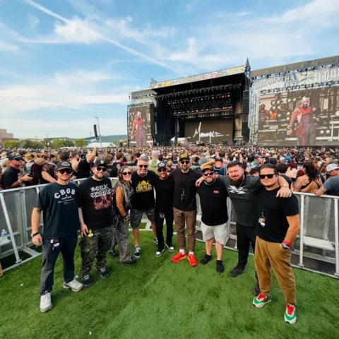 No caption necessary on this one. 🤘@mudvayne @louderthanlifefest @dannywimmerpr