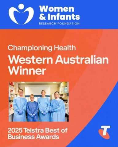 We are thrilled that that the Women and Infants Research Foundation has been nam