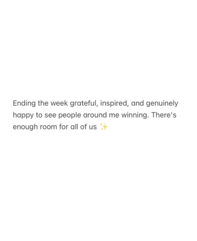 😌✨ been loving seeing everyone living their best lives on and off social media