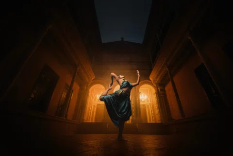 When architecture breathes history and light shapes divinity, the body becomes p