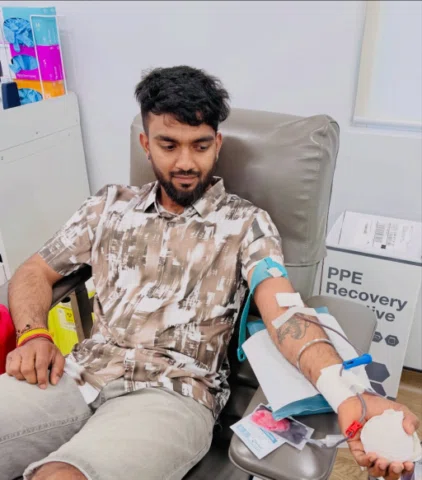 AGAIN🩸 
  GIVE blood. GIVE hope✌🏻 ❤️