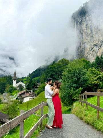 Our little fairytale in the valley of waterfalls. 🌸✨ @stylewise007 💗💗 
.
.
.
