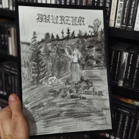 "Op under Fjeldet toner en Lur" 🇧🇻 
made with pencil and charcoal. A Christmas