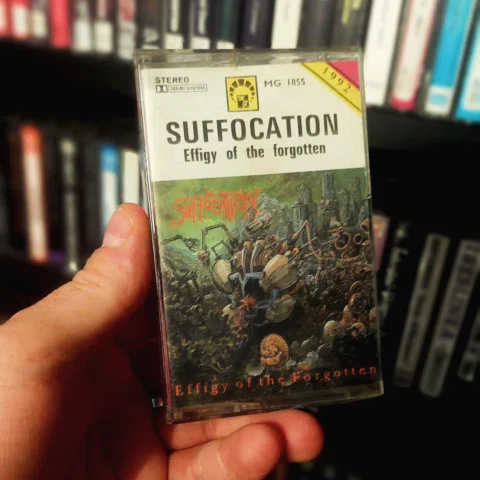 "Effigy of the Forgotten" by Suffocation is an absolute milestone of brutal deat