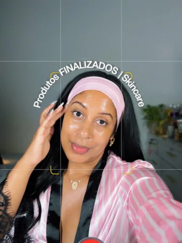 Produtos finalizados 🧴✨
O que eu recompraria x não recompraria, com opinião sin