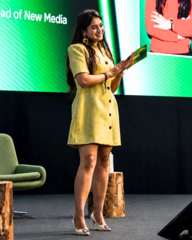 traded my mini mic to host 10,000+ people at one of Europe’s biggest tech confer