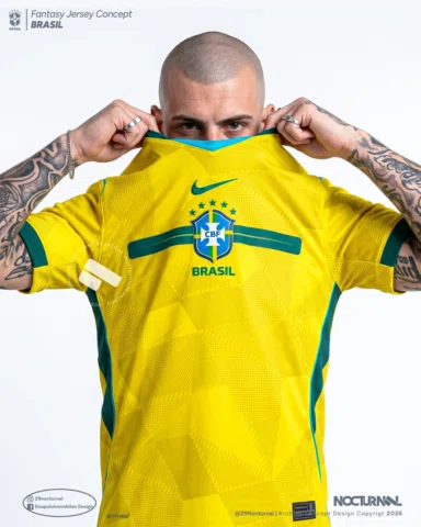 Fantasy Jersey Concept Series @fifaworldcup 2026.
@brasil x @nikefootball 🇧🇷

