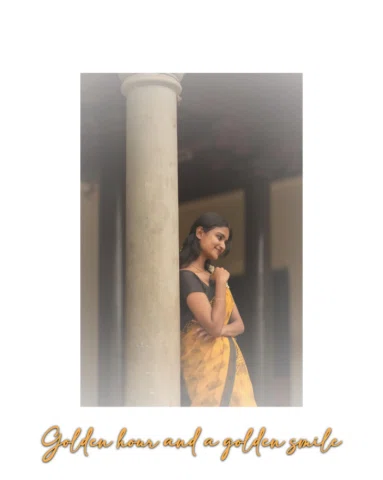 உன் மீது காதல் கொண்ட
மானுடன் தான் என்ன ஆகுவான் 💚

In frame: @_ival_shree.___ 

