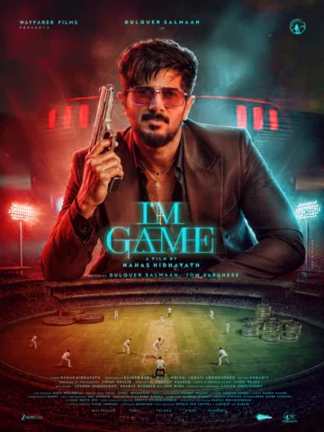 🎬 I’M GAME — a concept poster starring Dulquer Salmaan. 🔥

What if the game is
