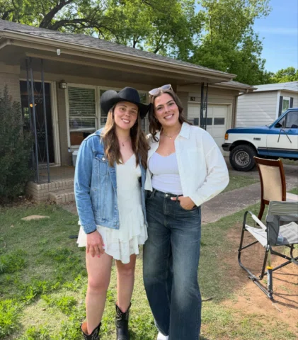 It’s been a sweet start to the offseason: 
- Josey and I became sisters of the y