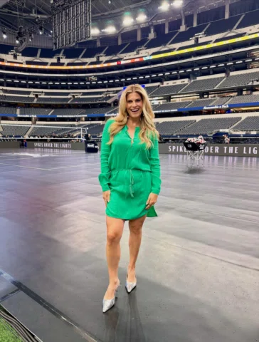 A sentence I never thought I’d utter: “It’s my first time at AT&T Stadium, and I