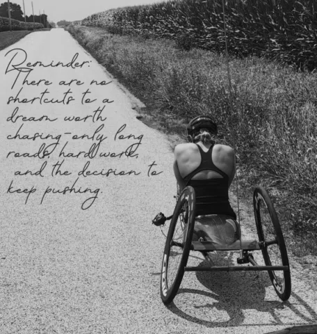 Not every mile is about getting faster. Some are about proving to yourself you c