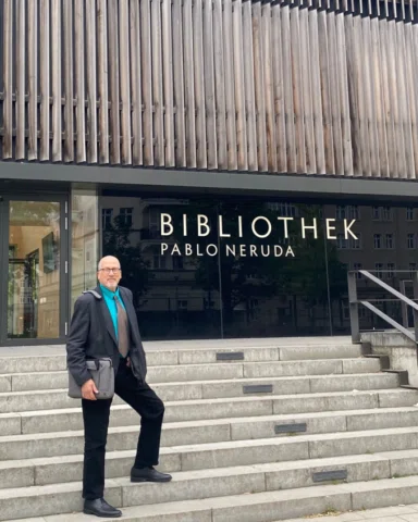 Pablo Neruda is big in Berlin. @reprodukt_berlin