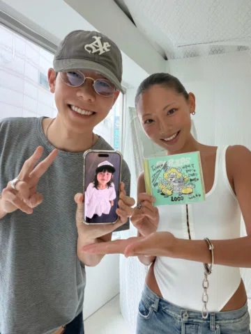 롯데월드에 간 제니야 다음에는 말차삼촌 꼭 만나자🍵💚