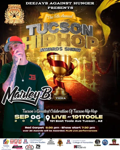 Proud to Announce @uglyassmarley will be performing live at This Year’s Tucson H