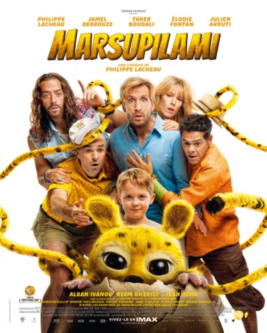 HOUBA 💛 🐾 (Ça veut dire on débarque le 4 février au cinéma) 
#MarsupilamiLeFil