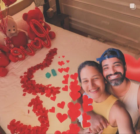 💍Depois de 19 anos assumimos😍❤️
Eu meu amor e seu pano. Alguém chipa???😍